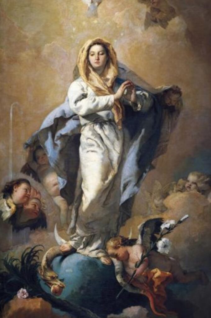 The Immaculate ConceptionbyGiovanni Battista Tiepolo