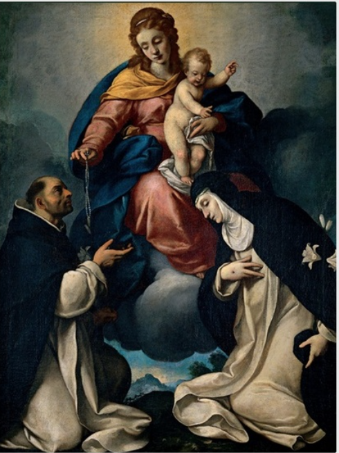 #14Our Lady of the Rosaryby  Carlo Ceresa